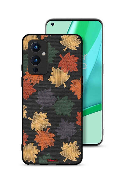 Tolwak OnePlus 9 5G Protective Case Cover Autumn Leaves Art