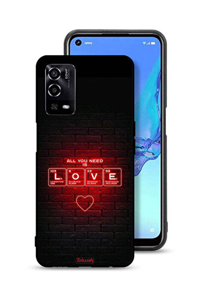 Tolwak غطاء حماية لهاتف Oppo A55 4G كل ما تحتاجه هو الحب