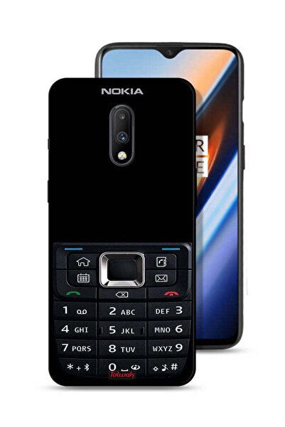 Tolwak غطاء حماية لهاتف OnePlus 7 بنمط هاتف قديم