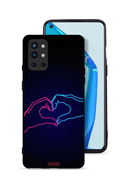 Tolwak غطاء حماية لهاتف OnePlus 9R 5G بتصميم يد مؤثرة تصنع القلب