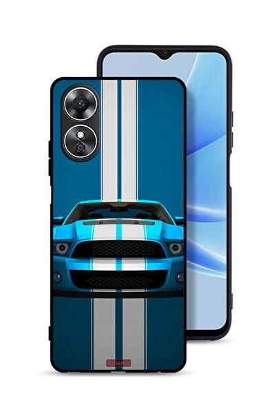 Tolwak Oppo A17 Protective Case Cover Car Abstract Art