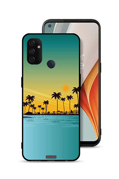 Tolwak غطاء حماية لهاتف OnePlus Nord N100 بنقشة فن تجريدي
