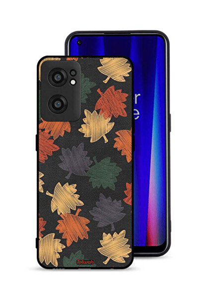 Tolwak OnePlus Nord CE 2 5G Protective Case Cover Autumn Leaves Art