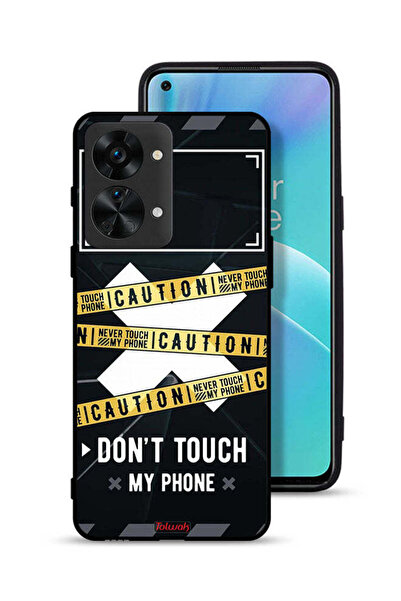 Tolwak غطاء حماية لهاتف OnePlus Nord 2T 5G تحذير: لا تلمس هاتفي أبدًا