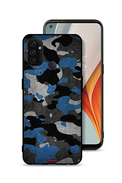 Tolwak غطاء حماية بنمط مموه لهاتف OnePlus Nord N100