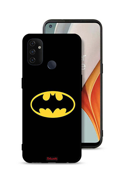 Tolwak غطاء حماية لهاتف OnePlus Nord N100 بشعار باتمان