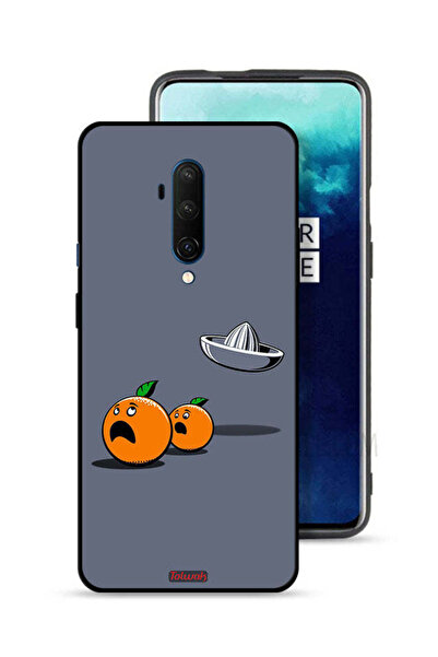 Tolwak غطاء حماية لهاتف OnePlus 7T Pro بتصميم فني رقمي بسيط وفكاهي