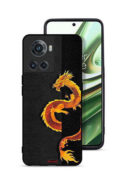 Tolwak غطاء حماية لهاتف OnePlus 10R 5G برسومات فن التنين