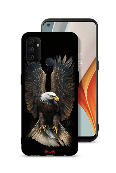 Tolwak غطاء حماية لهاتف OnePlus Nord N100 بتصميم أجنحة النسر المنتشر