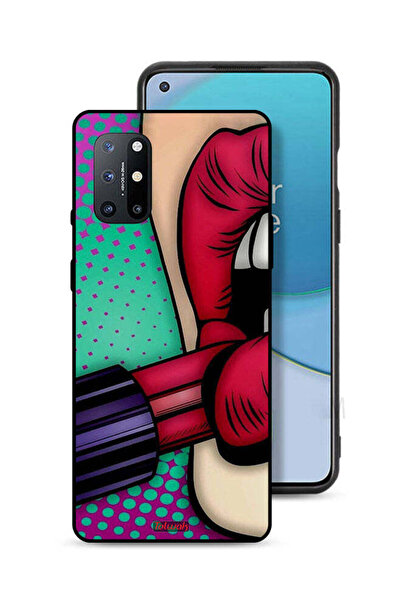 Tolwak غطاء حماية لهاتف OnePlus 8T 5G أحمر شفاه