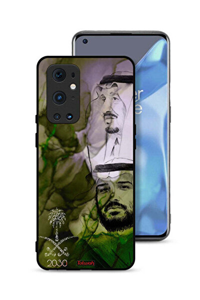 Tolwak غطاء حماية لهاتف OnePlus 9 Pro 5G، ملصق فني للملك سلمان وولي العهد محمد