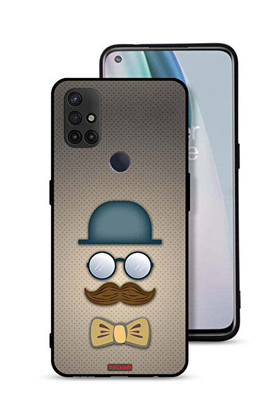 Tolwak غطاء حماية لهاتف OnePlus Nord N10 5G برسومات رأس الرجل