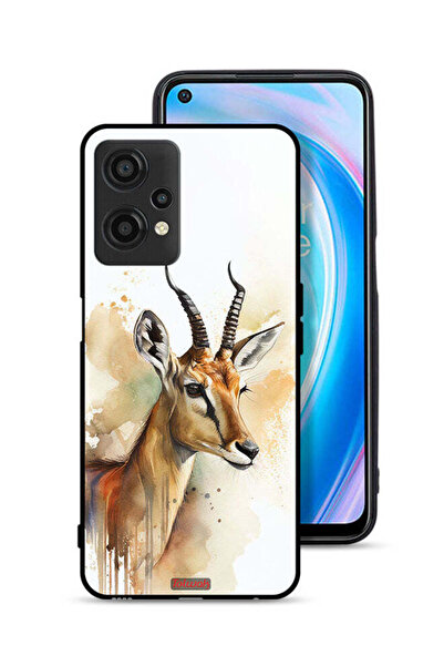 Tolwak غطاء حماية لهاتف OnePlus Nord CE 2 Lite 5G بنقشة غزال تجريدية