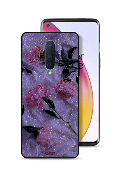 Tolwak غطاء حماية لهاتف OnePlus 8 بنقشة ورود لامعة