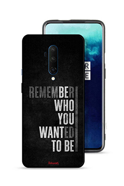 Tolwak غطاء حماية لهاتف OnePlus 7T Pro تذكر من أردت أن تكون