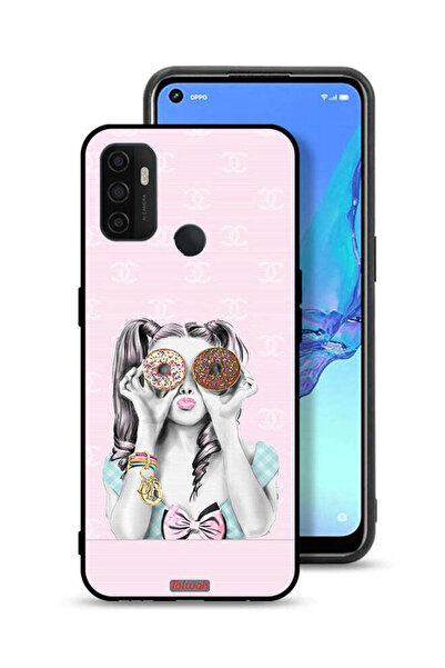 Tolwak غطاء حماية لهاتف Oppo A32 يحمل دوناتين