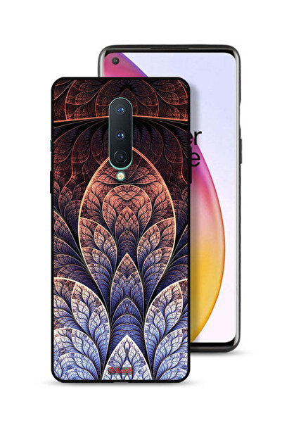 Tolwak غطاء حماية لهاتف OnePlus 8 بتصميم زهور كسورية تجريدية