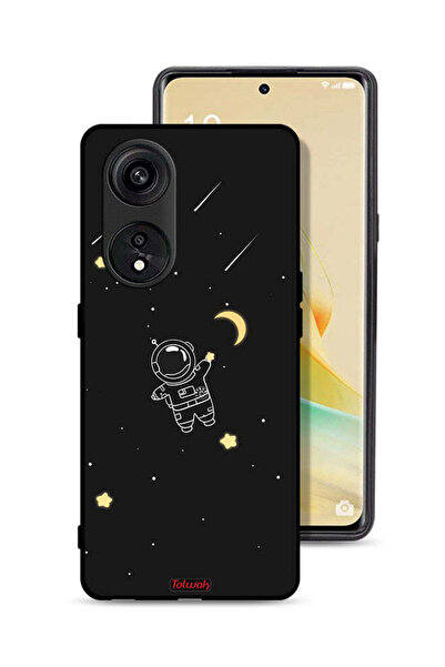 Tolwak غطاء حماية لهاتف Oppo A1 Pro - مشبك فني لرائد فضاء