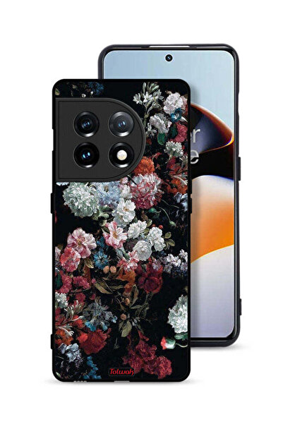 Tolwak غطاء حماية لهاتف OnePlus 11 5G بنقشة ورود عتيقة