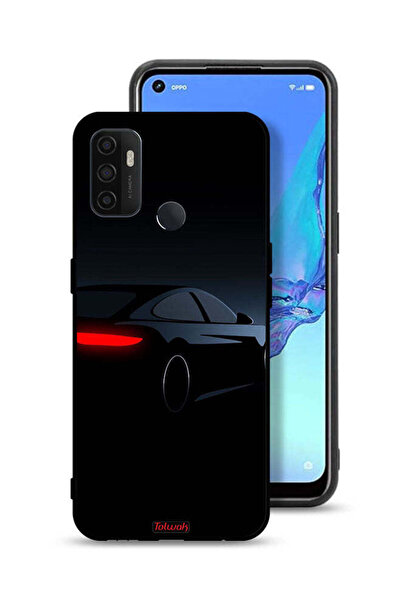 Tolwak غطاء حماية لهاتف Oppo A11s - سيارة داكنة