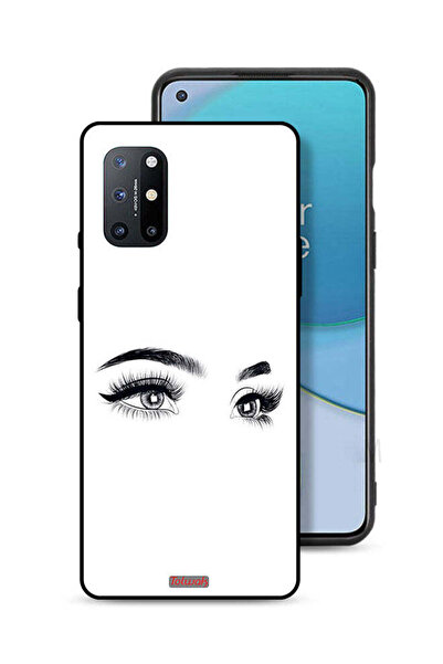 Tolwak غطاء حماية لهاتف OnePlus 8T 5G برسومات عيون فنية