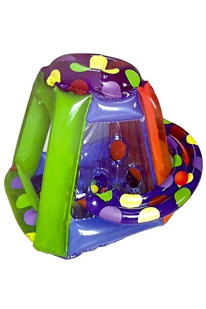 AGD Spiral Ball Ramp for Kids with Crawling Tunnel and 20 Soft Touch Balls