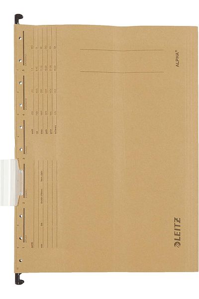 Mena Rise Şirinshop Alpha Hanging File, Wire Free, A4, Pouch Paper Color, 10 Pack, 19153000 1108107