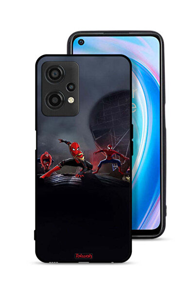 Tolwak OnePlus Nord CE 2 Lite 5G Protective Case Cover Three Spiders
