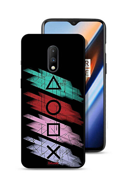 Tolwak غطاء حماية لهاتف OnePlus 7 برسومات أيقونات لعبة الحبار