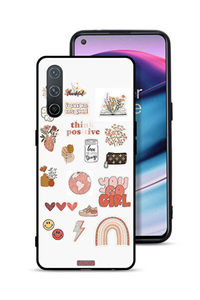 Tolwak غطاء حماية لهاتف OnePlus Nord CE 5G بتصميم فتاة جذابة