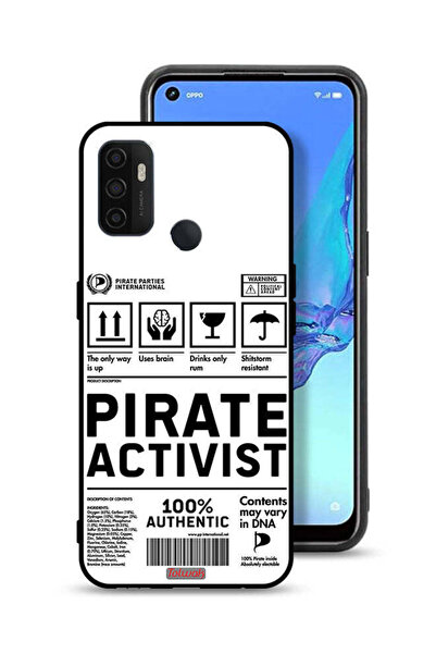 Tolwak غطاء حماية لهاتف Oppo A53s - ملصق ناشط خاص