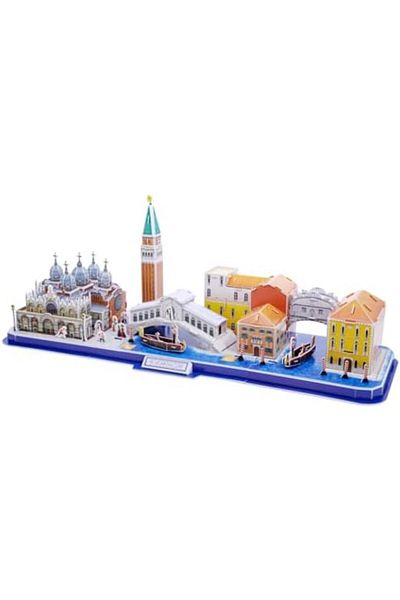 Mena Rise Şirinshop 3D Puzzle Cub/Mc269H City Line - Venice - Italy 1108107