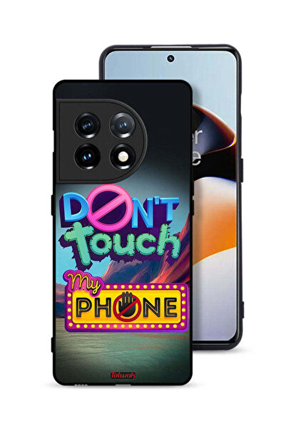 Tolwak OnePlus 11 5G Protective Case Cover Do Not Touch My Phone