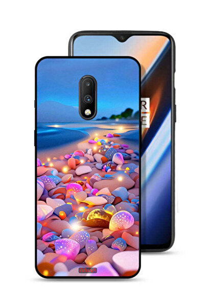 Tolwak غطاء حماية لهاتف OnePlus 7 برسومات فنية من الأحجار