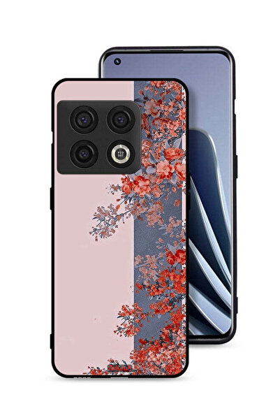 Tolwak غطاء حماية لهاتف OnePlus 10 Pro 5G برسومات أوراق الشجر والزهور