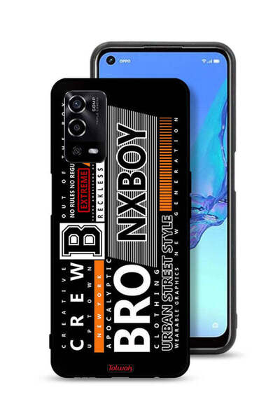 Tolwak Oppo A55 4G Protective Case Cover Urban Street Style