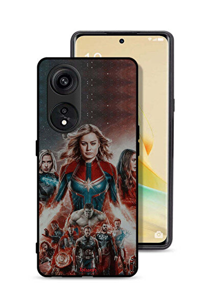Tolwak غطاء حماية لهاتف Oppo A1 Pro من Avengers