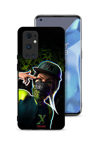 Tolwak غطاء حماية لهاتف OnePlus 9 Pro 5G برسومات فنية جمالية للفتيات