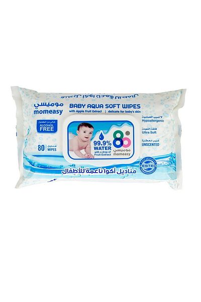 Generic Mom Easy Baby Aqua Soft Wipes 80pcs 2+1