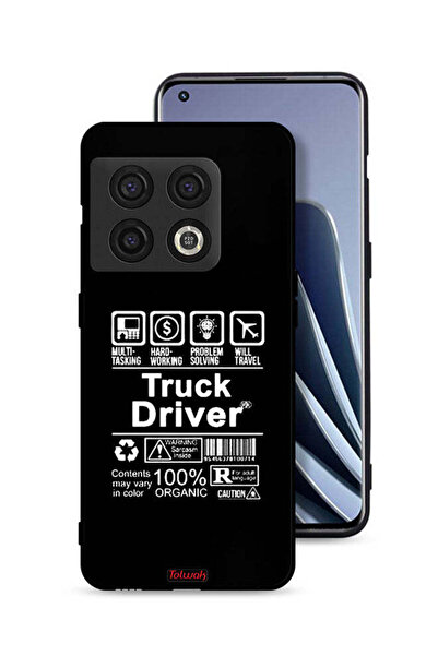 Tolwak غطاء حماية لهاتف OnePlus 10 Pro 5G، ملصق سائق شاحنة
