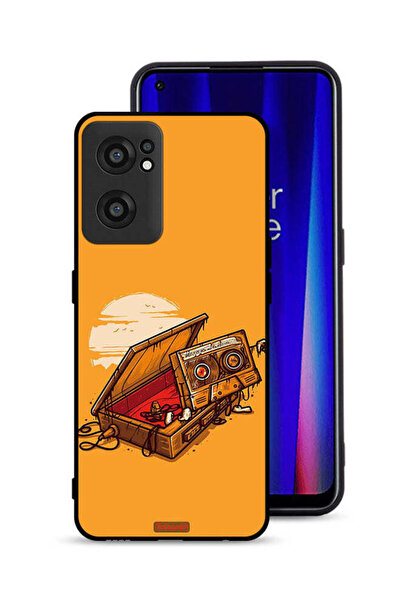 Tolwak غطاء حماية لهاتف OnePlus Nord CE 2 5G بفن الكاسيت والشريط اللاصق