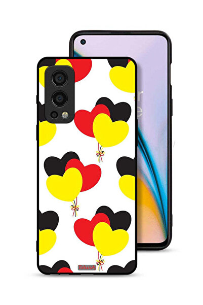Tolwak غطاء حماية لهاتف OnePlus Nord 2 5G بتصميم Three Hearts Bunch