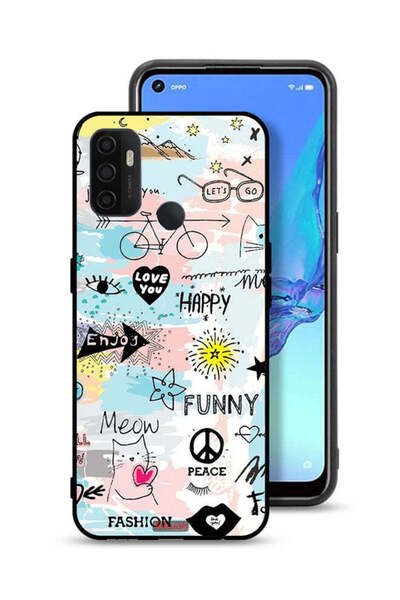 Tolwak غطاء حماية لهاتف Oppo A11s - أحبك - علامات