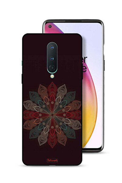 Tolwak غطاء حماية لهاتف OnePlus 8 بتصميم زهرة ماندالا