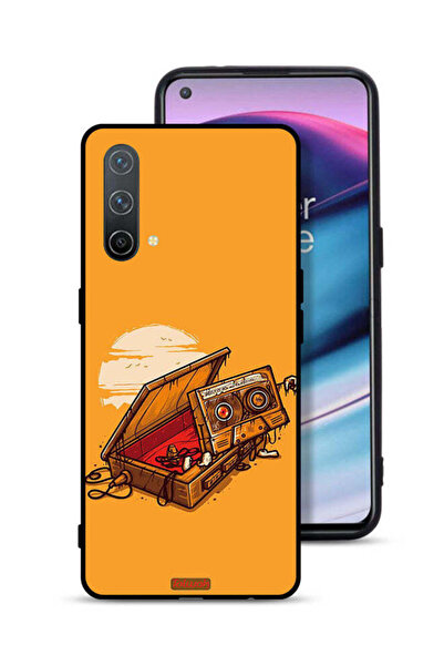 Tolwak غطاء حماية لهاتف OnePlus Nord CE 5G بتصميم شريط كاسيت وشريط لاصق