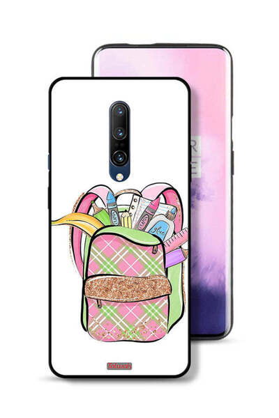 Tolwak غطاء حماية لهاتف OnePlus 7 Pro بتصميم حقيبة فتاة وحيد القرن