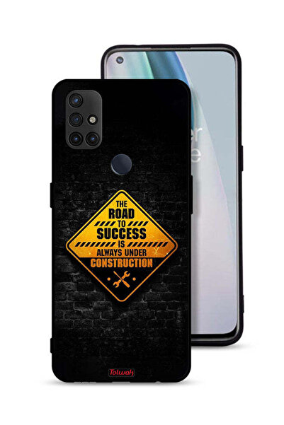 Tolwak غطاء حماية OnePlus Nord N10 5G الطريق إلى النجاح دائمًا قيد الإنشاء