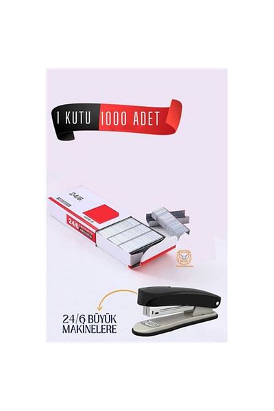 MBB ETİCARET Large Staple Clips 1 Box 1.000 Units