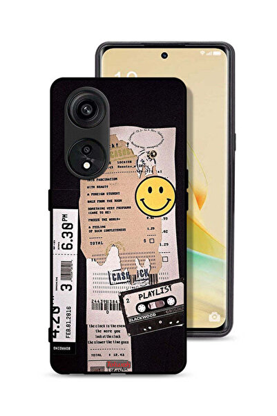 Tolwak غطاء حماية واقٍ لهاتف Oppo A1 Pro مع ملصق قائمة تشغيل