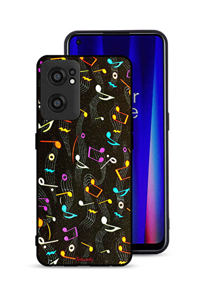 Tolwak غطاء حماية لهاتف OnePlus Nord CE 2 5G بنمط قماش موسيقي